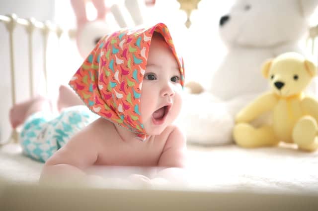 smiling baby