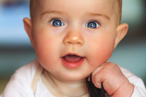 smiling baby